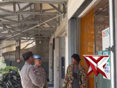 Kanit binmas polsek bayung lencir polres muba lakukan himbauan kamtibmas kpd masyarakat