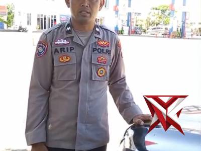 Giat monitoring dan patroli situasi SPBU, jumlah stok dan antrian di wilayah hukum Polsek M.Beliti64 - PoliceTube