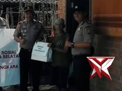 KEGIATAN BANSOS POLSEK PENUKAL