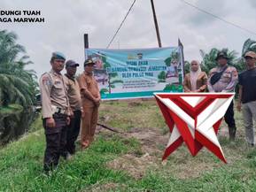 renovasi jembatan merah putih presisi polsek sinaboi - PoliceTube
