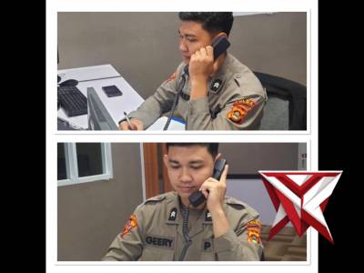 Kegitan anggota biro operasi polda sumsel pada hari rabu tanggal 20 mei 2026.