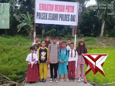 POLRES OKI HADIR AMAN BAE