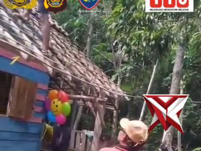 HI1. Bhabinkamtibmas Dampingi Survey Bedah Rumah HUT Bhayangkara