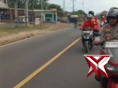 NYAGO OKI AMAN BAE POLRES OKI HADIR