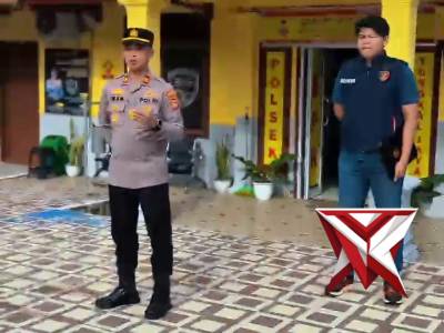 6. Giat apel pagi Polsek Tungkal Jaya - PoliceTube