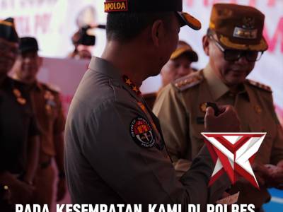 Melalui kunjungan kerja di Empat Lawang, Kapolda Sumsel mengawal langsung Gerakan Pangan Murah (GPM)