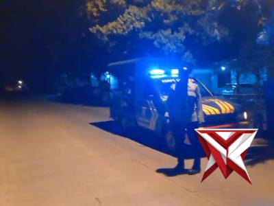 Patroli malam pantau pemukuman warga Desa Wonoploso, Kec. Gondang. - PoliceTube