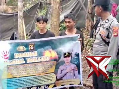 Imbauan kepada masyarakat yang melaksanakan kegiatan ilegal drilling SM7
