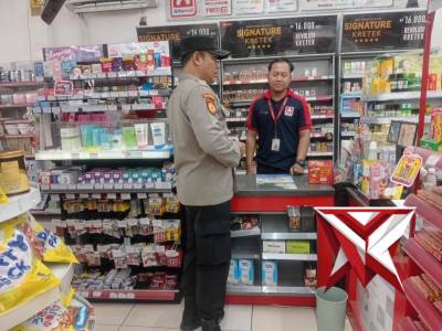 Patroli Harkamtibmas Polsek Lamongan Kota di wilayah Hukumnya