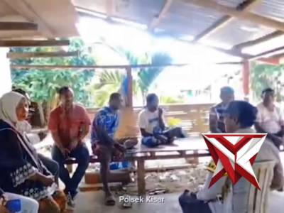 Patroli kryd sambang kamtibmas polsek kisar