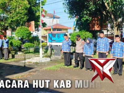 @ev3a_ KAPOLSEK TUGUMULYO MENGHADIRI UPACARA HUT KAB MURA KE 83