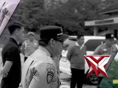 19. Apel pagi dipimpin kapolsek tungkal jaya *