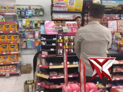 Patroli Pertokoan Polsek Turen Polres Malang