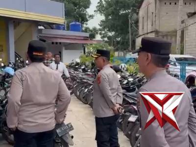 Giat prepentif presonil sat samapta polres Banyuasin