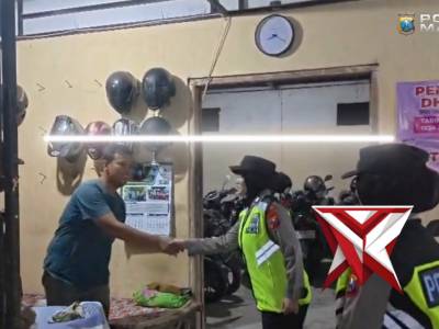 Patroli Polwan Presisi, Ciptakan Situasi yang Aman dan Kondusif