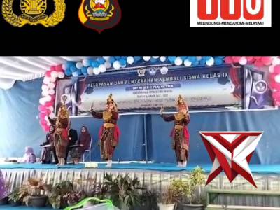 BDH 12.Bhabinkamtibmas Hadiri Pelepasan Siswa Kelas IX SMPN 1 Panang Enim ?????