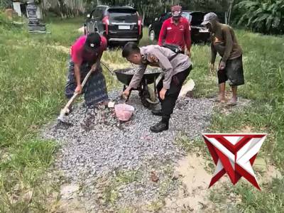 POLRES OKI HADIR AMAN BAE