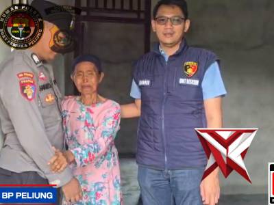 PENGECEKAN BEDAH RUMAH WARGA POLSEK BP PELIUNG YANG SUDAH SIAP LAYAK HUNI