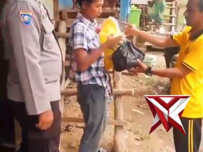 KEGIATAN BANSOS POLSEK TANAH ABANG