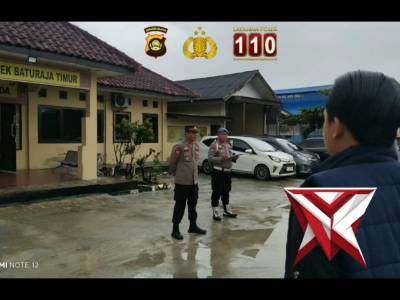 GIAT APEL PAGI RUTIN PERSONIL POLSEK BATURAJA