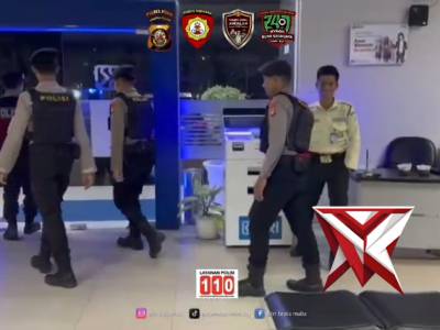 Patroli ke atm perbankan Tmk22 - PoliceTube