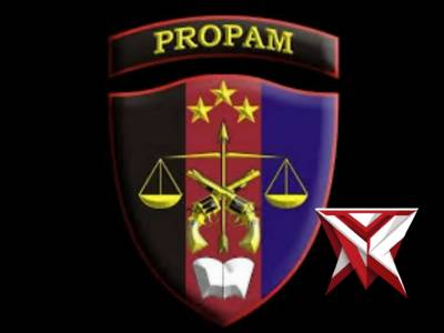 Kasi Propam Polres Muara Enim Melaksanakan Pengarahan kepada Sat Samapta