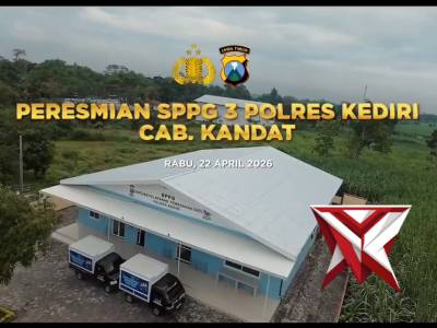 Kapolres Kediri Resmikan SPPG 3 Polres Kediri Cab. Kandat Perluas Layanan Gizi Masyarakat