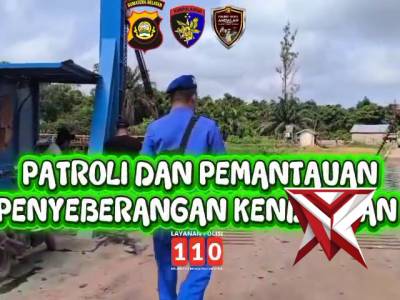 Pattroli dan pemantauan kendaraan air.. - PoliceTube