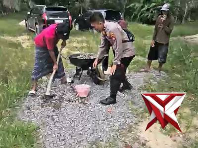 POLRES OKI HADIR AMAN BAE