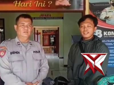 Ucapan terimakasih dari masyarakat kepada polsek martapura yang telah memberikan pelayanan penitipan