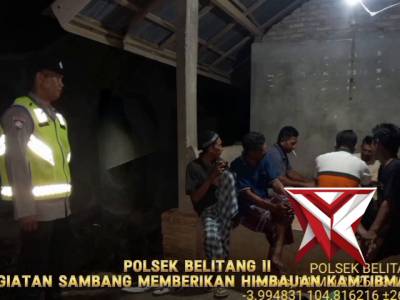 PATROLI POLSEK BELITANG II