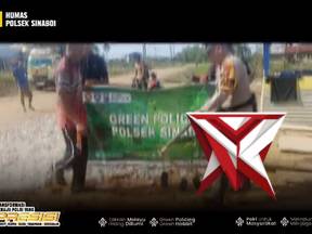 green policing polsek sinaboi - PoliceTube