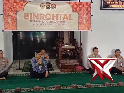 Polres OKI hadir
Giat Pembinaan Rohani dan Mental Personel dan PNS Polres OKI