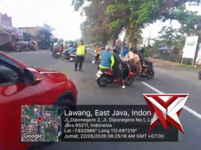 Rutin Kegiatan Pengaturan Lalu Lintas di Pagi hari di Daerah Hukum Polsek Lawang