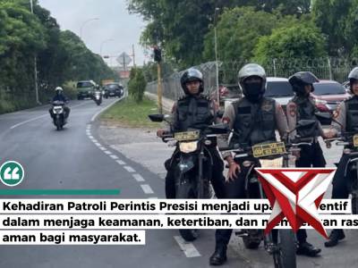 Tim 1 Patroli Perintis Presisi Sat Samapta Polres Metro Bekasi melaksanakan patroli mobile - PoliceTube