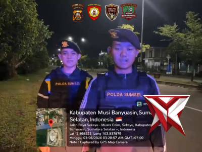 Patroli antisipasi balap liar sat samapta polres muba SM10??