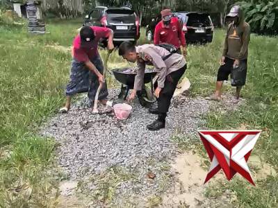 POLRES OKI HADIR AMAN BAE