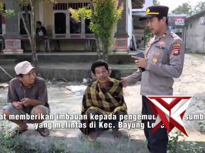 Kapolsek Bayung Lencir Polisi Penolong ????