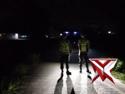 Personil Polsek Belitang I melaksanakan giat Patroli Antisipasi 3C