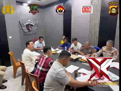 Kegiatan Gelar Perkara Pesones Satreskrim Polres Muara Enim