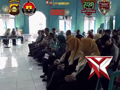 Polsek Lawang Kidul Siap Menjaga Kondusifitas