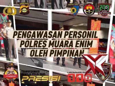 Pengawasan apel pagi