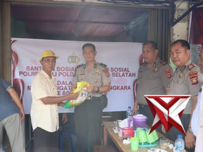 KEGIATAN BANSOS POLSEK PENUKAL
