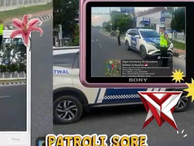 Patroli sat lantas oki - PoliceTube