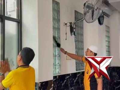 KEGIATAN BAKTI KEAGAMAAN SATKER BIDKUM POLDA SUMSEL DI MASJID NURUL ISLAM