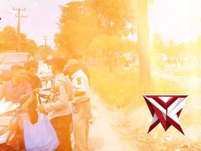 Jumat Berkah Polsek Batu Aji Bersama Jurnalis Batam