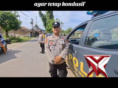 patroli pagi, jaga situasi kamtibmas tetap kondusif