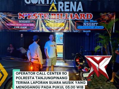 Quick Respone 110 Ganguan Suara Musik Pada Pukul 03.00 Wib Pagi - PoliceTube
