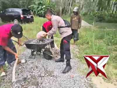 POLRES OKI HADIR AMAN BAE