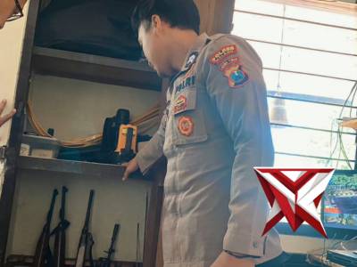 Serah terima piket penjagaan